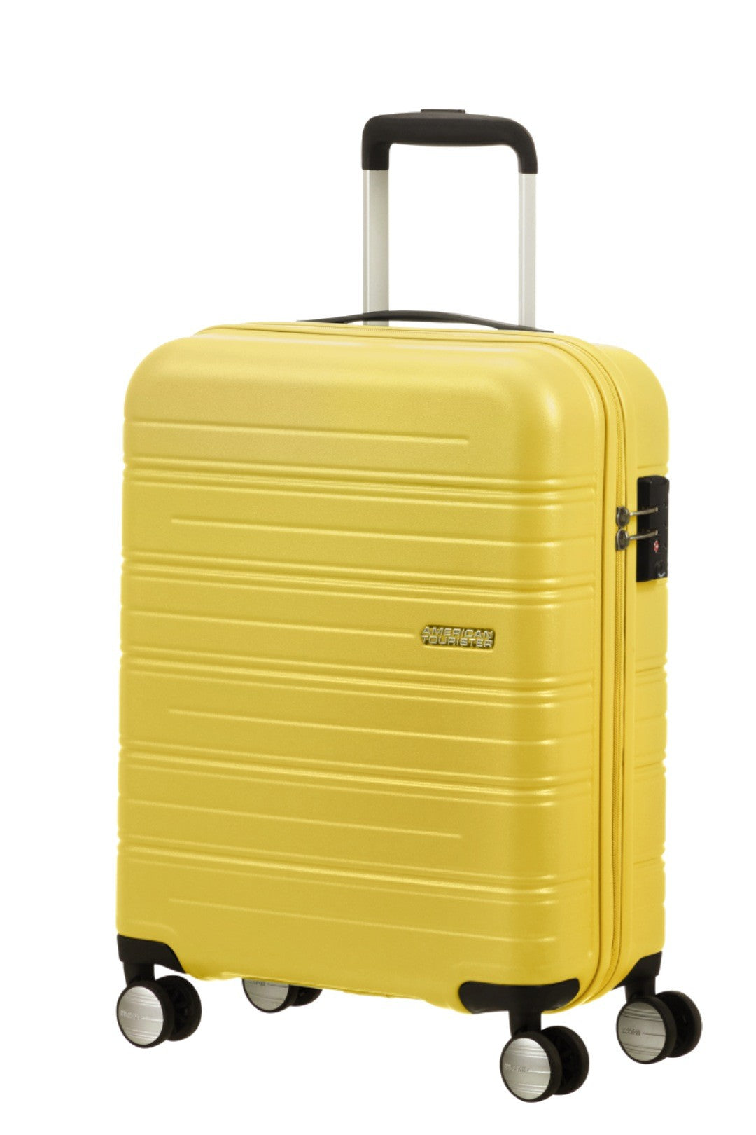 AMERICAN TOURISTER SET DE MALETA DE CABINA Y NECESER RIGIDO HIGH TURN