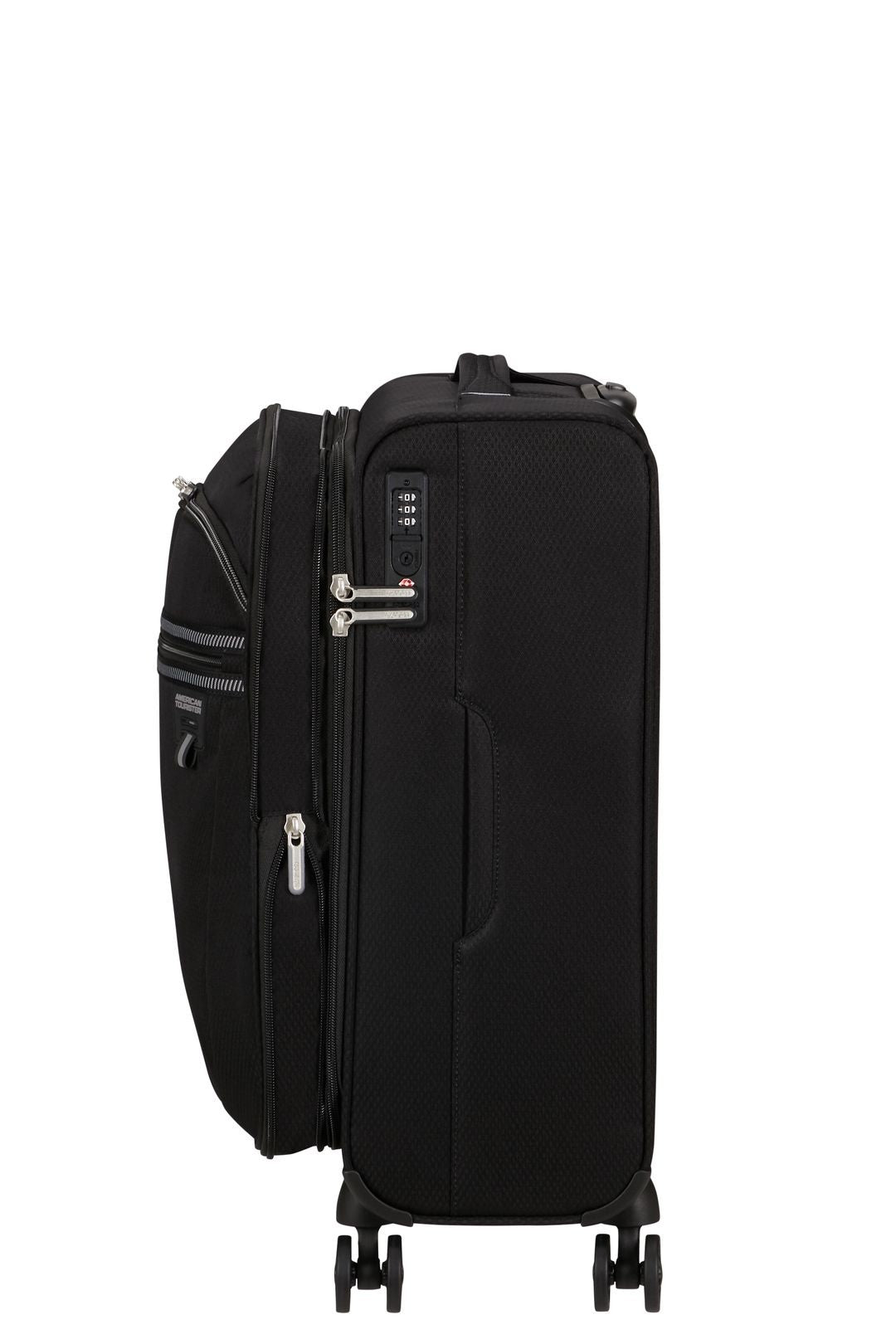 AMERICAN TOURISTER Rozszerzalny wózek kabiny 55 cm lotniczy