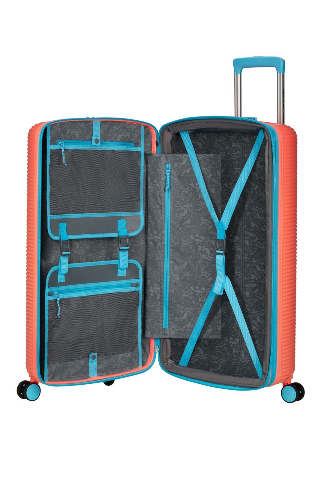 AMERICAN TOURISTER TROLLEY EXTENSIBLE ROLLIO 75CM