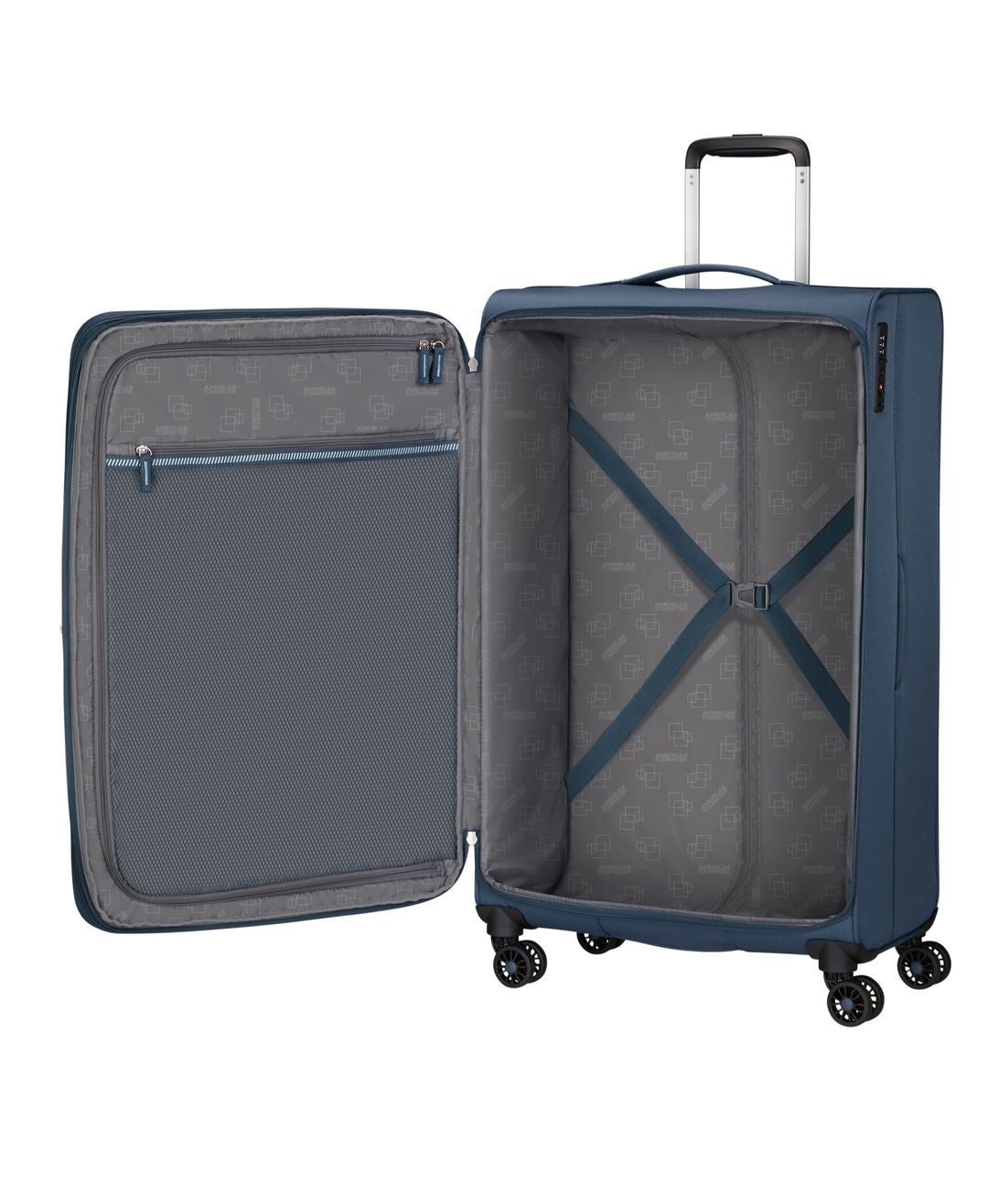 AMERICAN TOURISTER Grand chariot extensible Aerospin 80cm