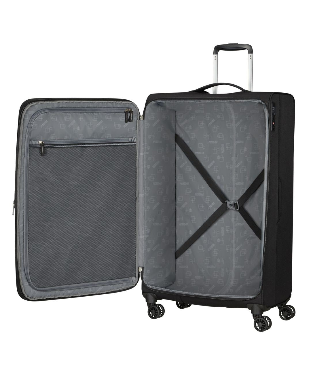 AMERICAN TOURISTER Grand chariot extensible Aerospin 80cm