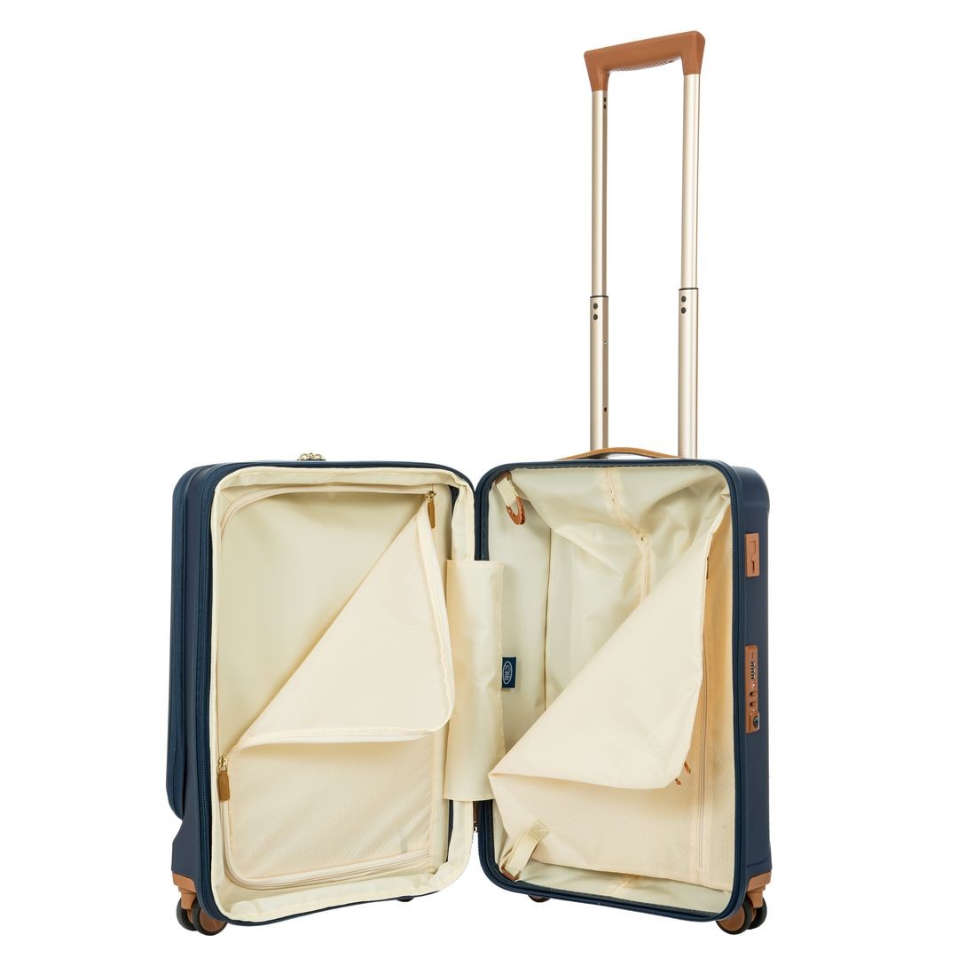 Bric Capri Trolley Rígido Expandível 55cm com bolso