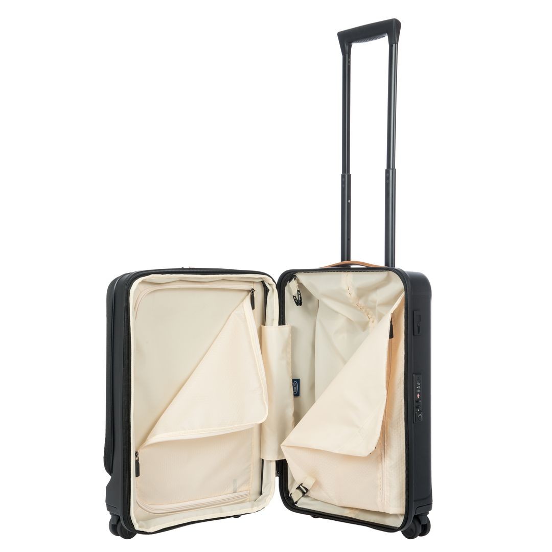 Bric Capri Trolley Rígido Expandível 55cm com bolso