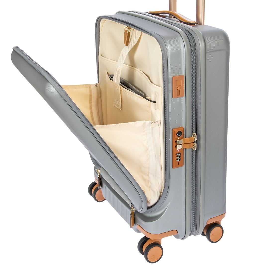 Bric Capri Trolley Rígido Expandível 55cm com bolso