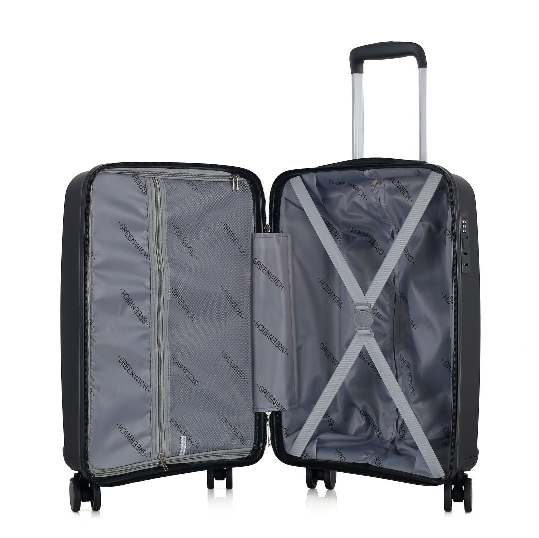 GREENWICH Valise cabine Cuba 55 cm en polypropylène