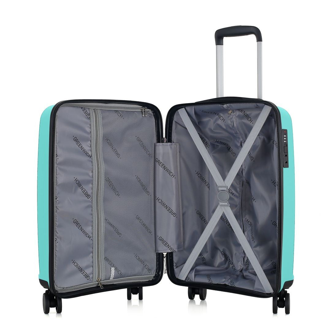 GREENWICH Valise cabine Cuba 55 cm en polypropylène