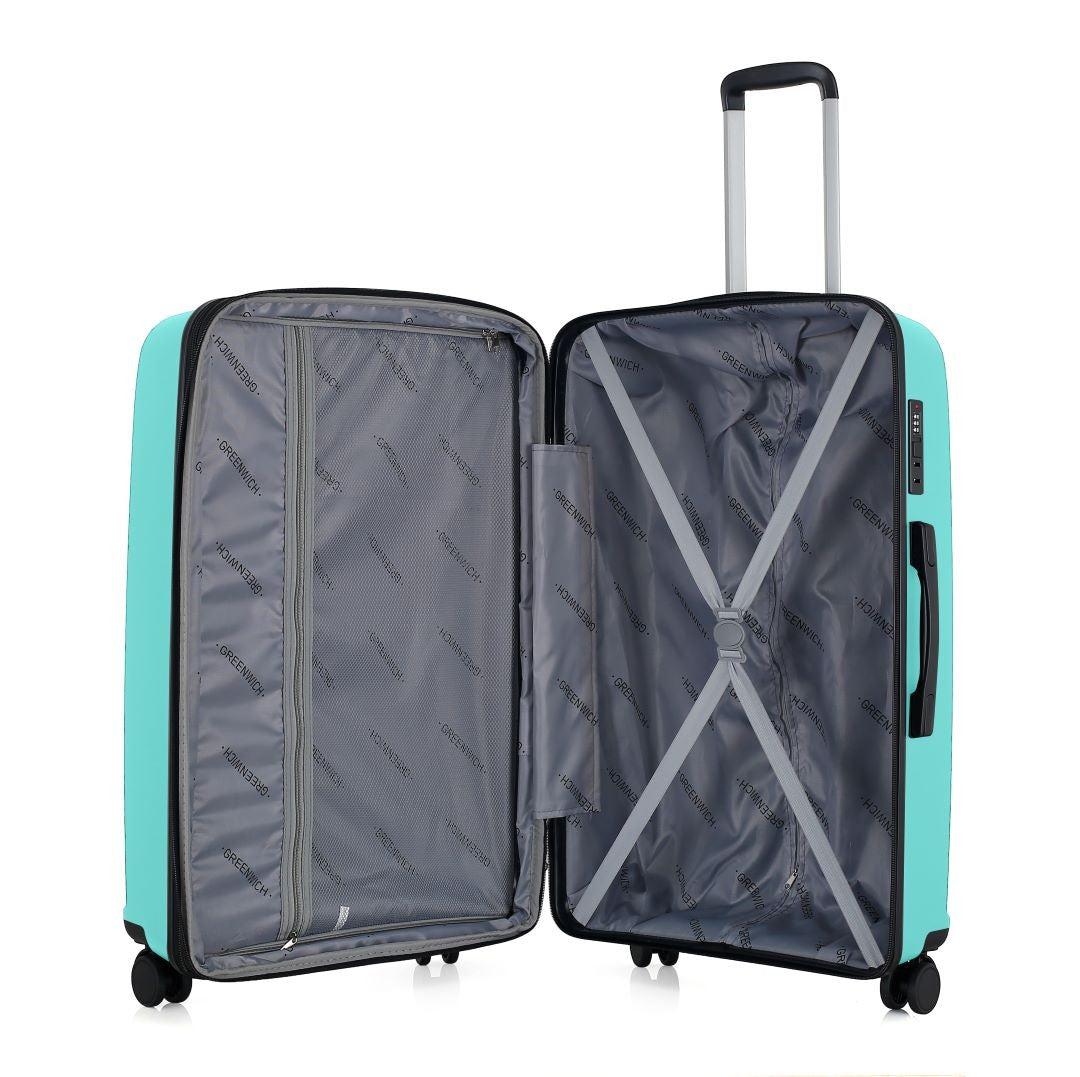 GREENWICH Grande valise en polypropylène extensible Cuba 77cm