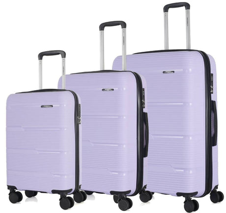 GREENWICH Havana extendable polypropylene suitcases set