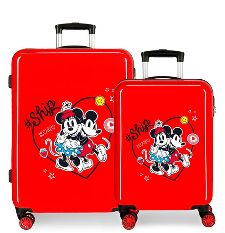 Mickey & Minnie -koffers - Altijd Bey vriendelijk (55-68cm)