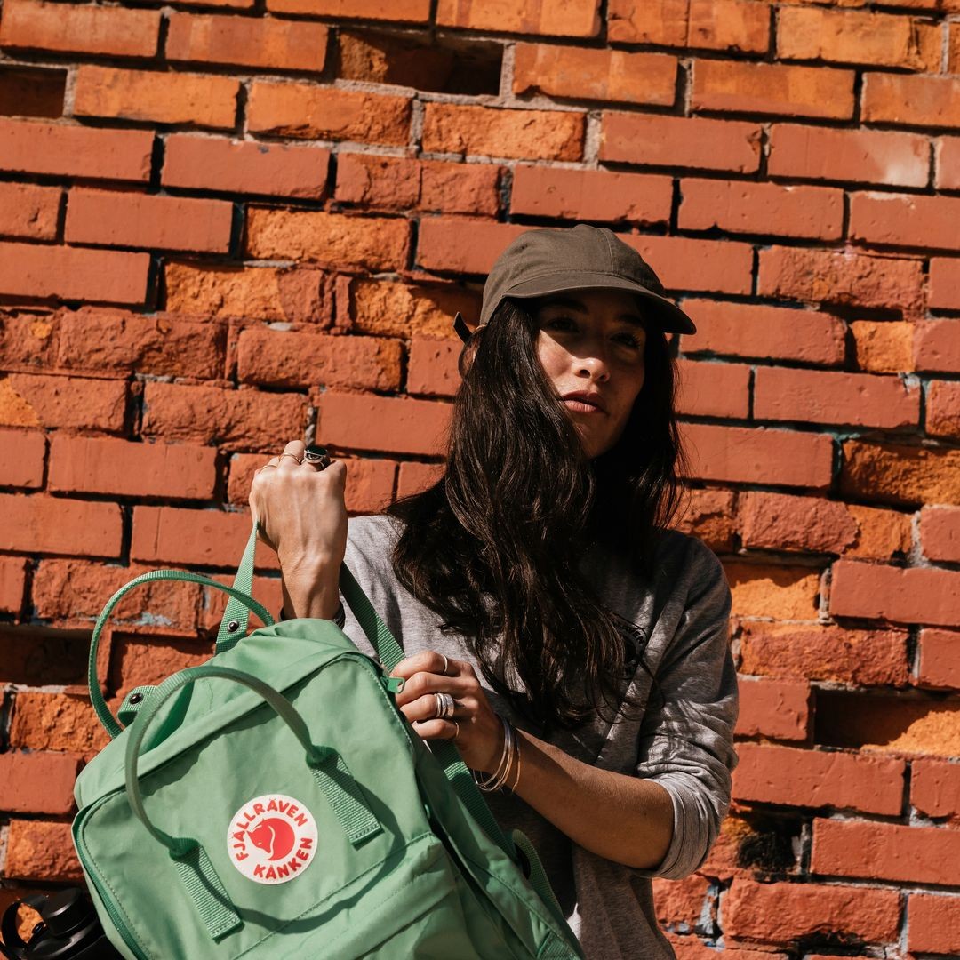 Mochila clássica de Känken de areia de pêssego de fjallraven