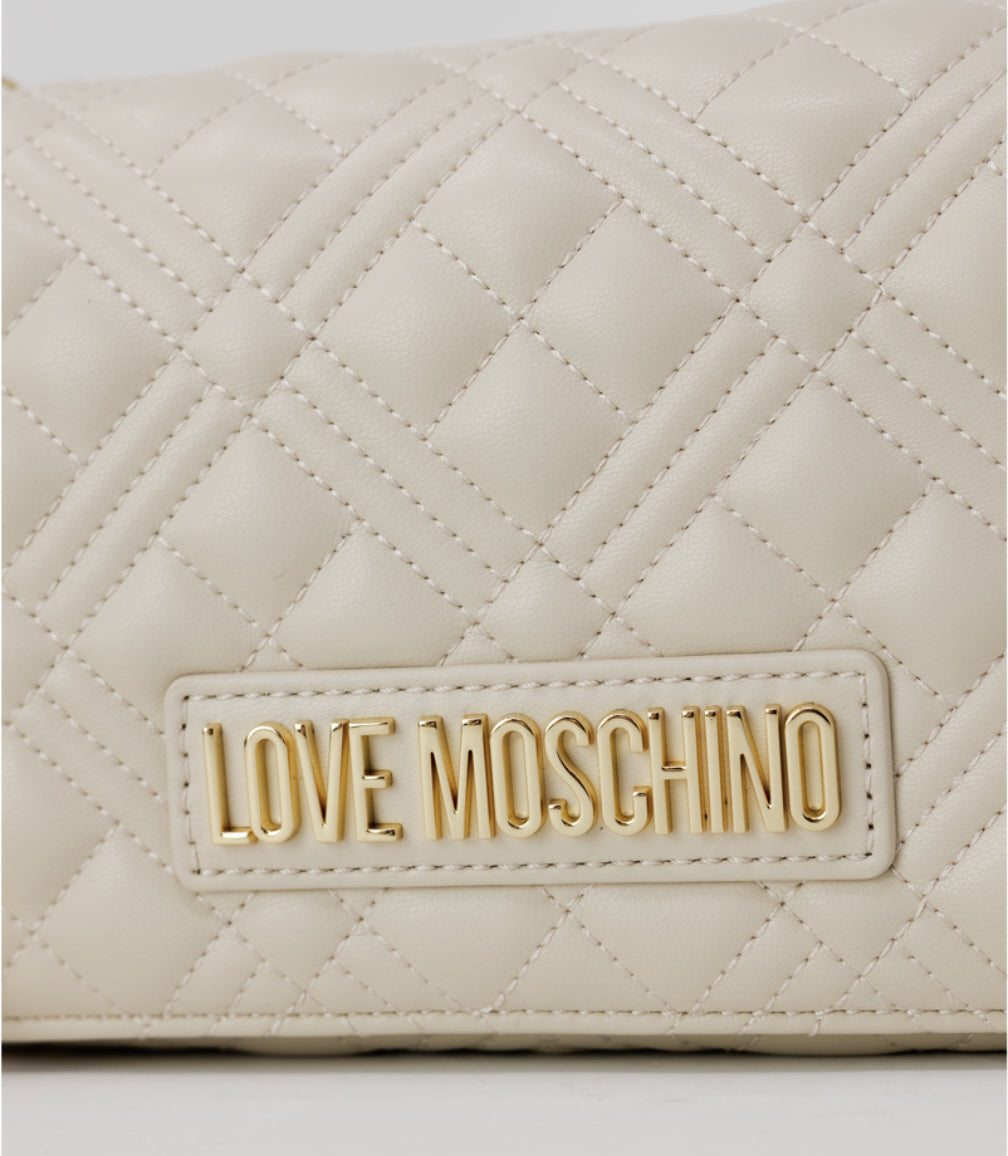 Love Moschino White Padding Bag Mały