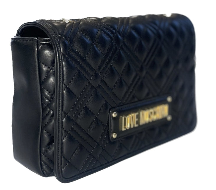 LOVE MOSCHINO BLACK RODDING SACO