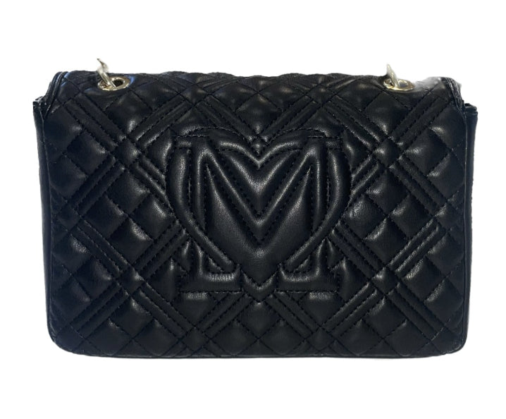 LOVE MOSCHINO BLACK RODDING SACO