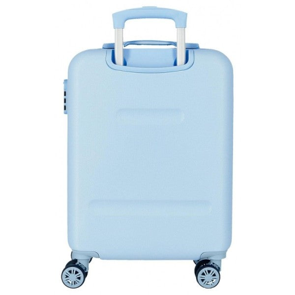 Valise cabine rigide  Disney Mickey Signature 55 cm bleu