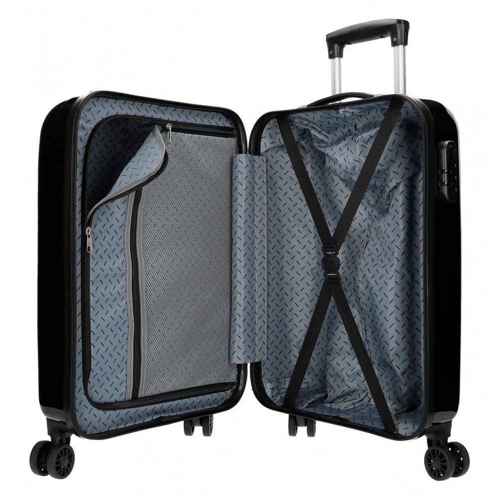 Cabin suitcase Rigid Spiderman Geo Blue