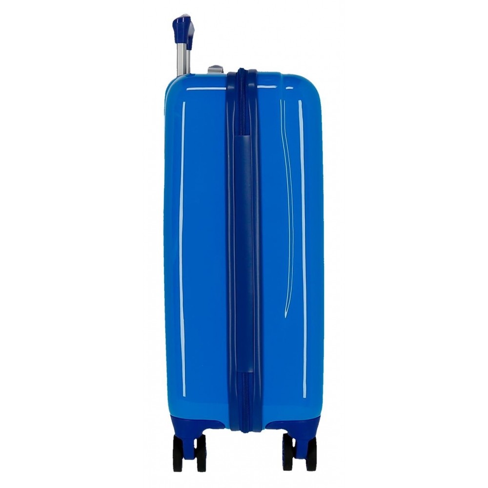 Cabin suitcase Rigid Spiderman Geo Blue