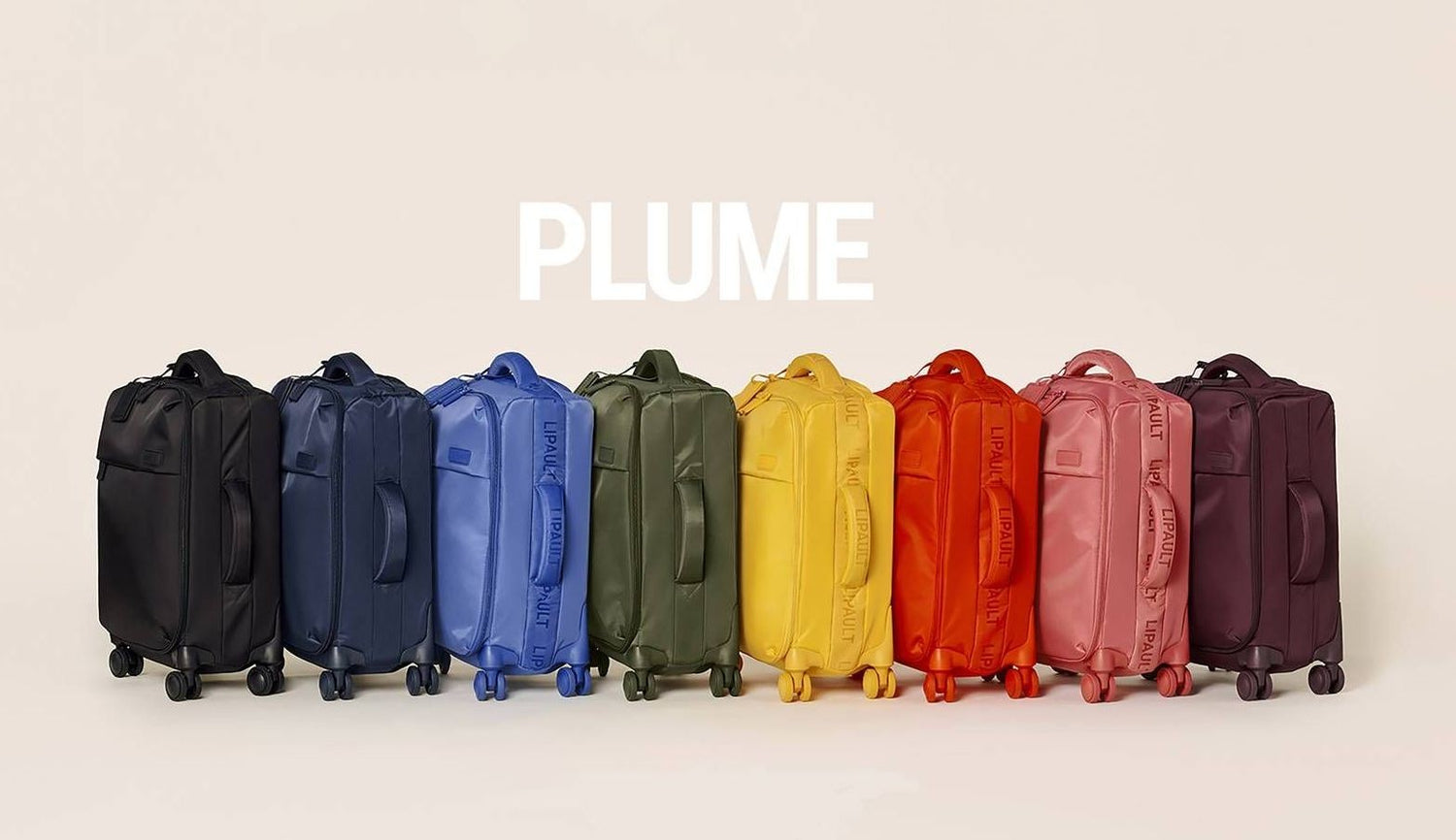 Maleta Grande PLUME de LIPAULT Yellow