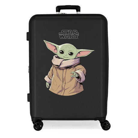 Rigid median suitcase Star Wars Grogu 70 cm