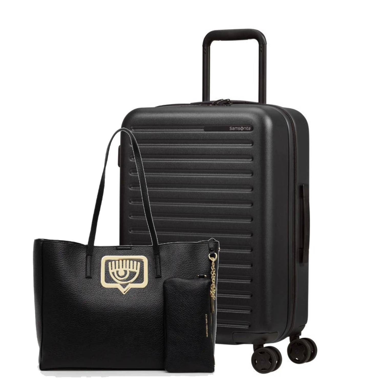 Chiara Ferragni + Bag Pack Cabinekoffer 55/20 cm SAMSONITE Stackd