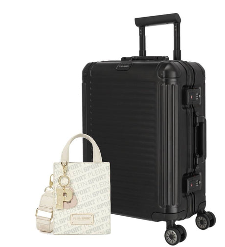 PLEIN + BAG PACK TRAVELITE Valigia da cabina Next Alluminium -con Cupon -20%