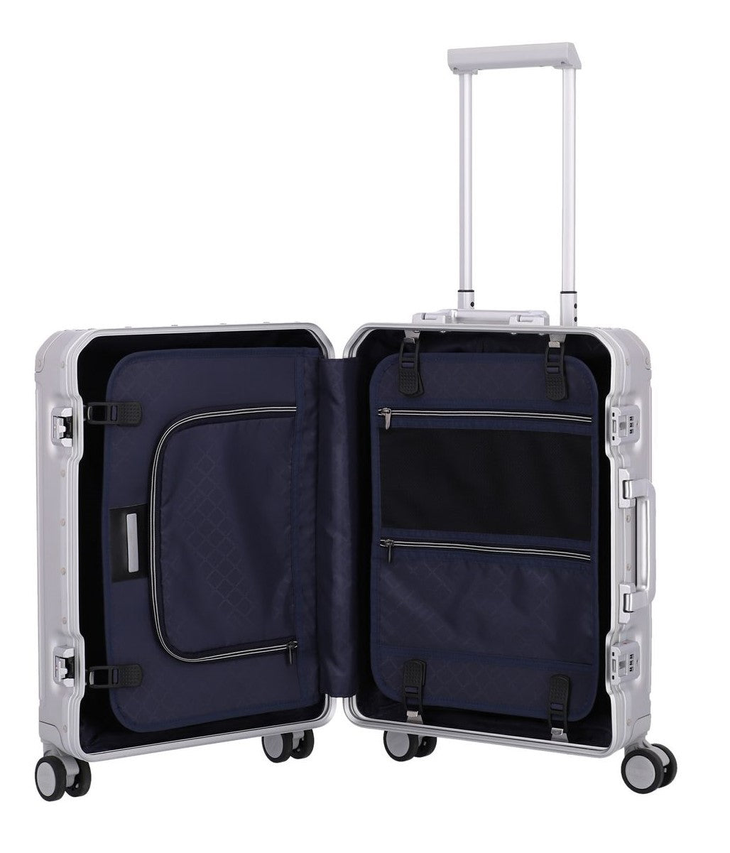 Plein + Bag Pack TRAVELITE Kabinenkoffer Nächstes Aluminium -mit Cupon -20%