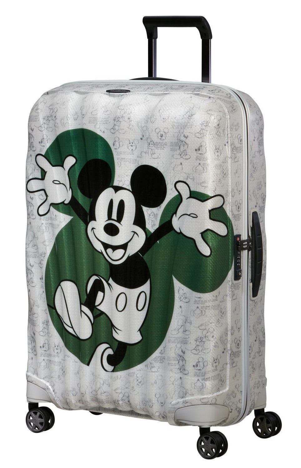 SAMSONITE Grande valise C-Lite Mickey Mouse sur le mouvementDISNEY 75 cm