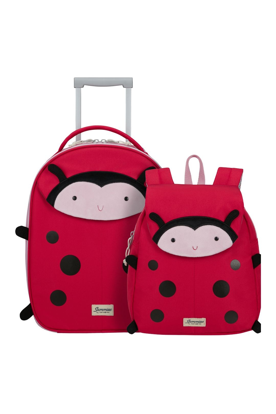 SAMSONITE Trolley Set + Backpack S Ladybug Lally - Happy Sammies Eco