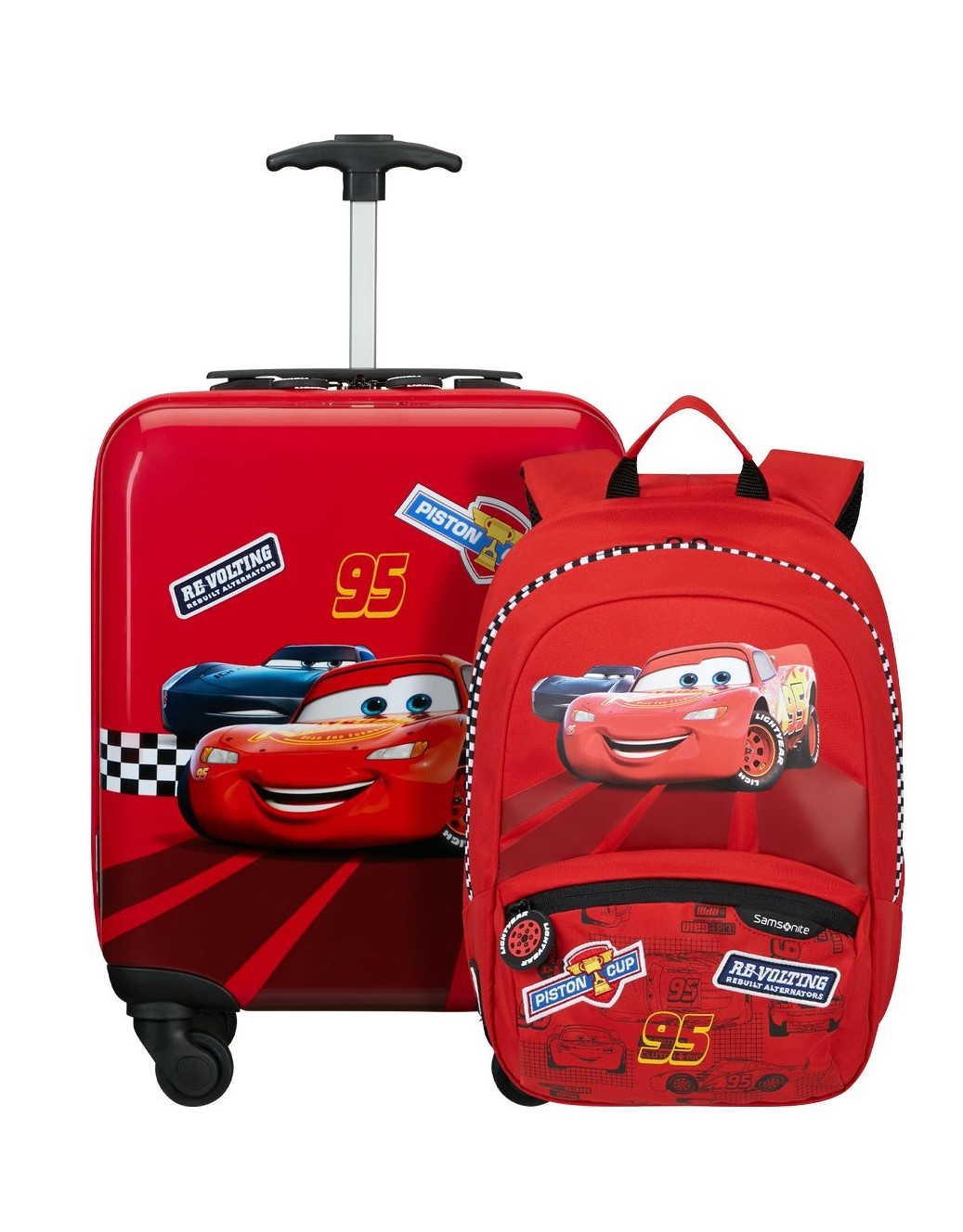 SAMSONITE Trolley -Set und Rucksack S+ Cars Disney Ultimate 2.0