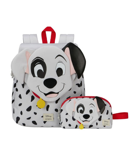 SAMSONITE Set Plecak S + Zestaw toaletowy Dalmatian Patch - Happy Samsmies DISNEY