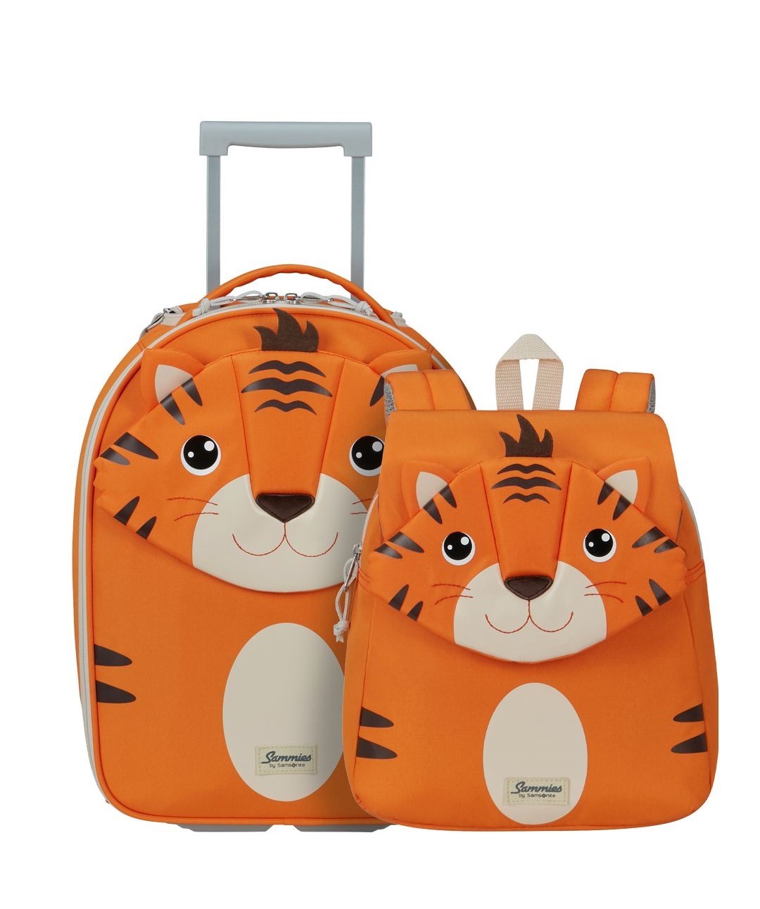 SAMSONITE Set Trolley + Backpack S Tiger Toby Happy Sammies Eco