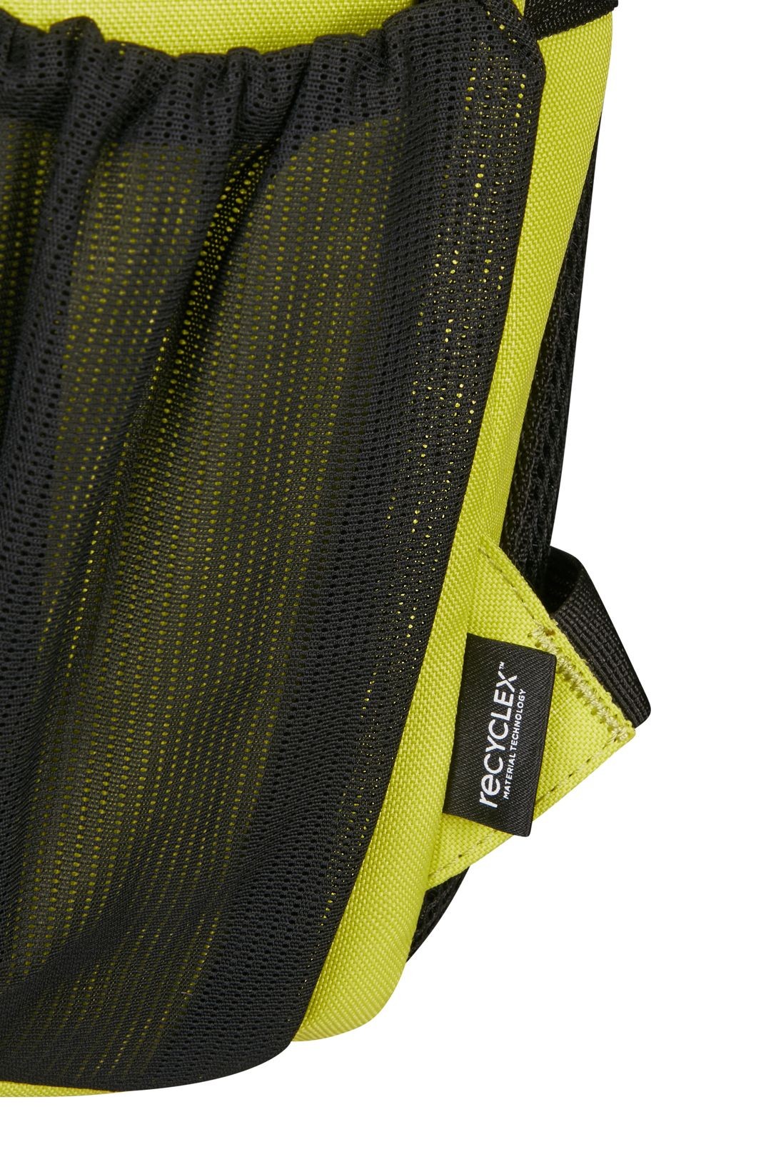 Régler le roader Valise cabine 55 cm et sac à dos portable M - 15,6 "- citron vert