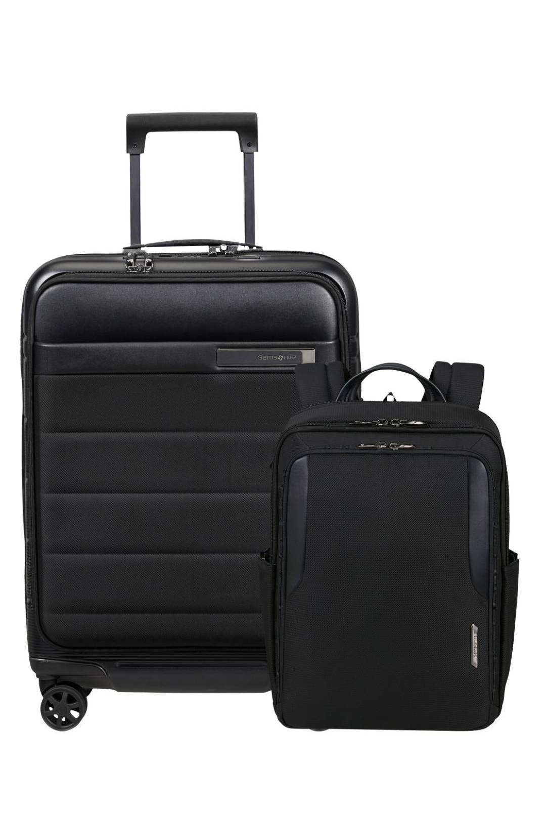 SET SAMSONITE VAN Cabinekoffer Neopody Easy Access en Backpack XBR 2.0 15.6 "